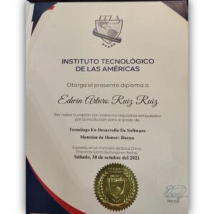 Buy degree from the Instituto Tecnológico de Santo Domingo
