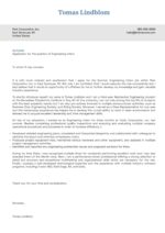 Internship Letter from University