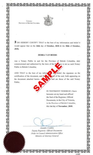 Ministry Legalization Authentication