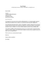 Reference Letter by First Professor