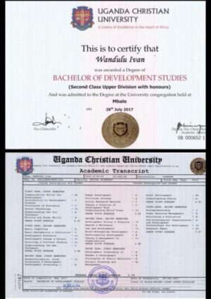 Buy Degree From the Uganda Christian University