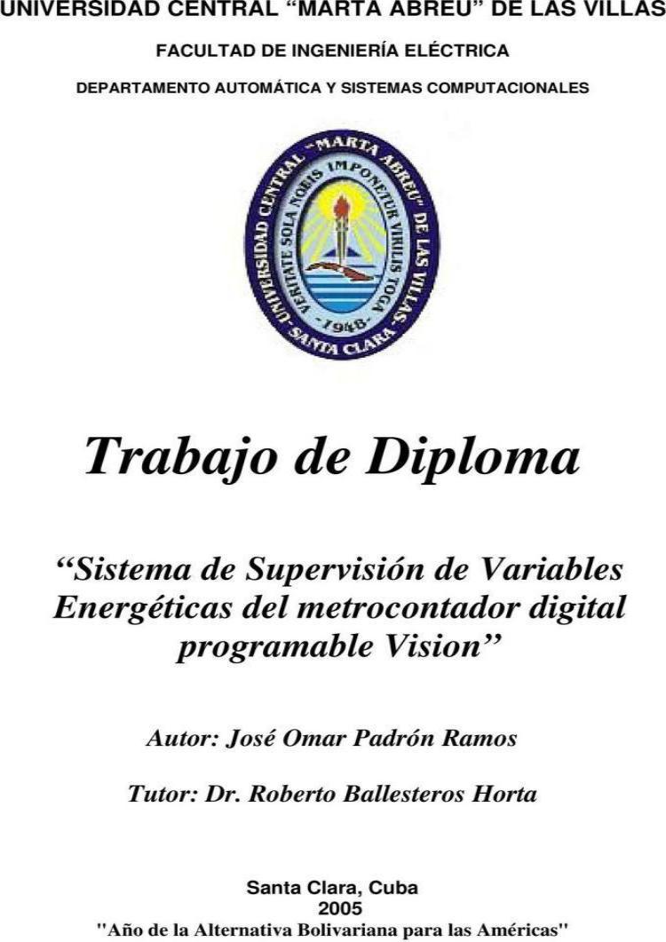 Buy degree from the Universidad Central Marta Abreu de Las Villas