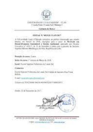 buy degree of the Universidade Mandume Ya Ndemufayo