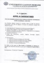 buy degree from the Université Gaston Berger