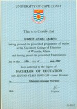 Buy Degree From the University of Cape Coast