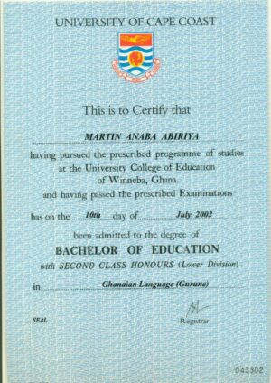 Buy Degree From the University of Cape Coast