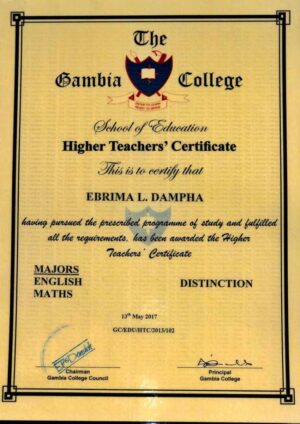 Buy Degree From the University of the Gambia