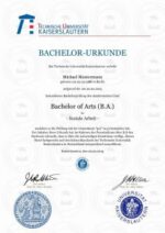 Buy Bachelor Certificate | Technical University of Kaiserslautern |