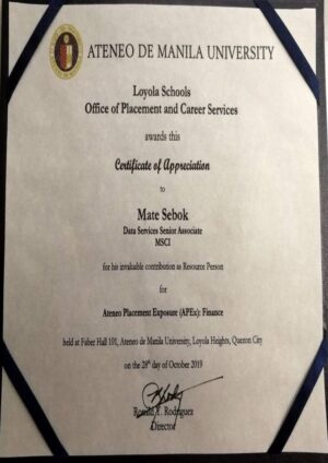 Buy college degree from the Ateneo de Manila University