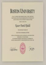 Buy college degree from The Boston College
