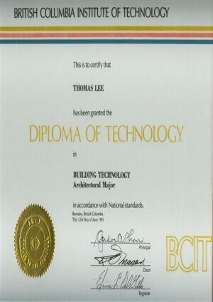 Buy college degree from the British Columbia Institute of Technology