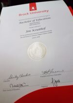 Buy college degree from the Brock University