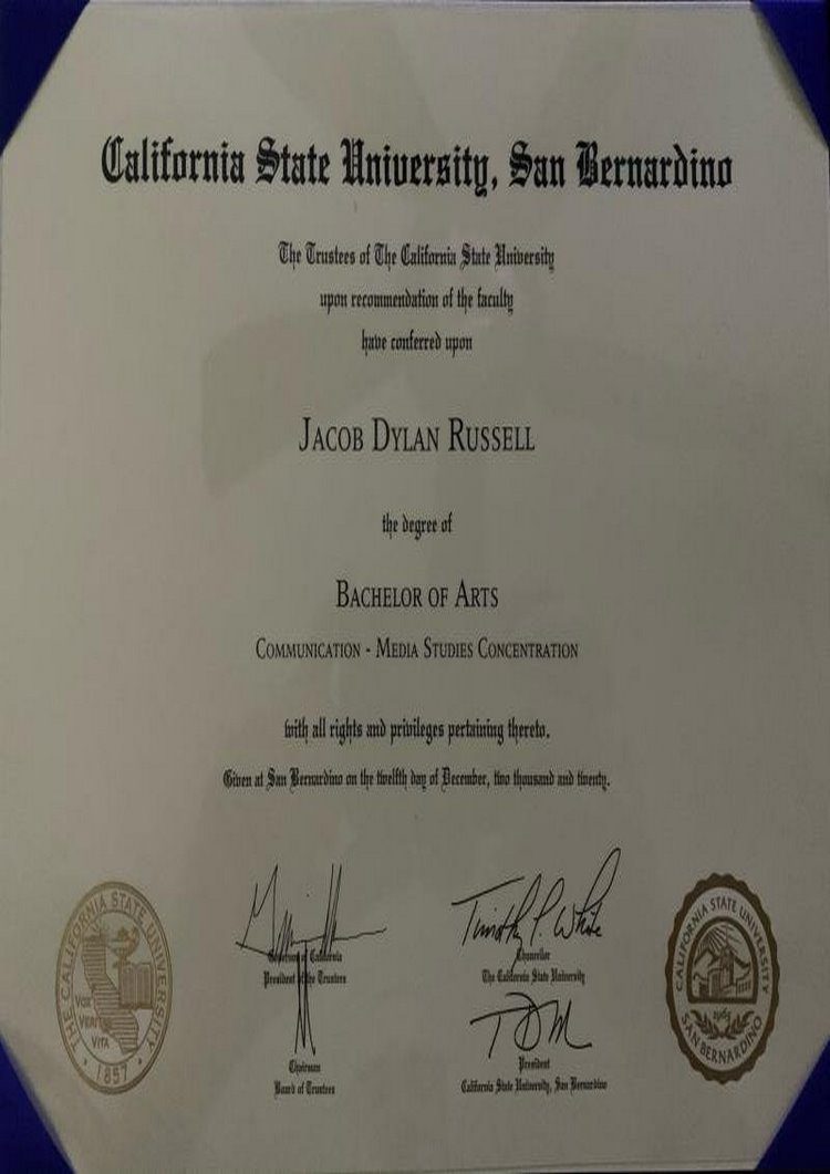 Buy college degree from The California State University, San Bernardino