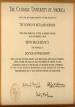 Buy college degree from The Catholic University of America