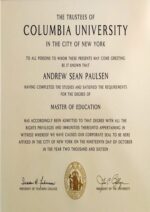 Buy college degree from The Columbia University in the City of New York