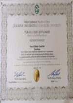 Buy college degree from the Çukurova Üniversitesi