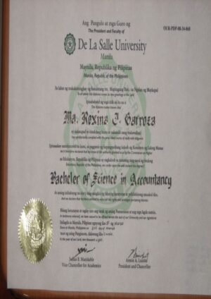 Buy college degree from the De La Salle University