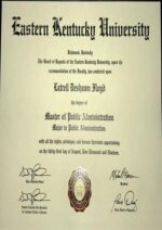 Buy college degree from The Eastern Kentucky University