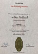 Buy college degree from the École de Technologie Supérieure