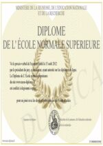 Buy college degree from The École Normale Supérieure