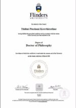 Buy college degree from the Flinders University