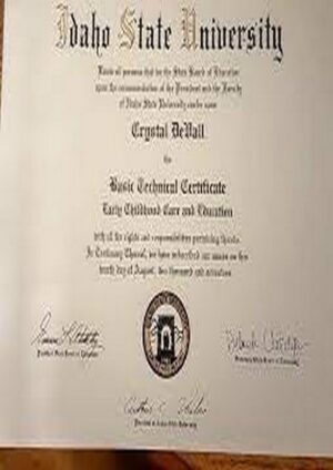 Buy college degree from The Idaho State University