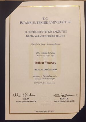 Buy college degree from the Istanbul Teknik Üniversitesi