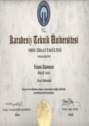Buy college degree from the Karadeniz Teknik Üniversitesi