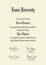 Buy college degree from The Lamar University