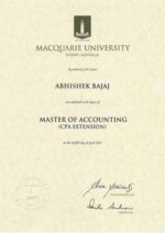 Buy college degree from the Macquarie University