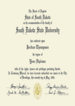 Buy college degree from The North Dakota State University