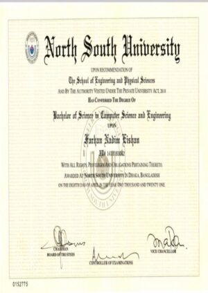 Buy college degree from the North South University