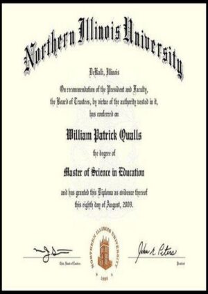 Buy college degree from The Northern Illinois University