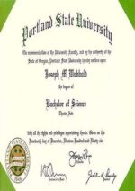 Buy college degree from The Portland State University