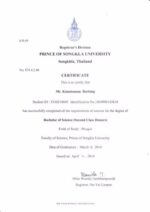 Buy college degree from the Prince of Songkla University