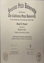 Buy college degree from The Sonoma State University