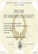 Buy college degree from The Sorbonne Université