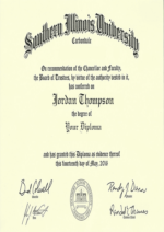 Buy college degree from The Southern Illinois University Carbondale