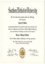 Buy college degree from The Southern Methodist University