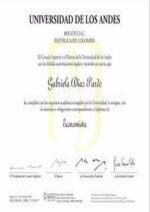 Buy college degree from The Universidad de los Andes, Colombia