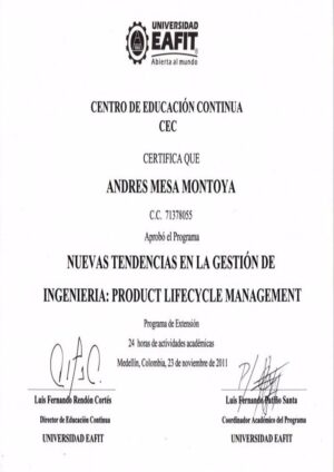 Buy college degree from The Universidad EAFIT