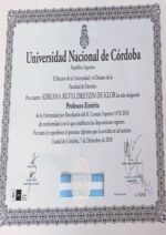 Buy college degree from the Universidad Nacional de Córdoba