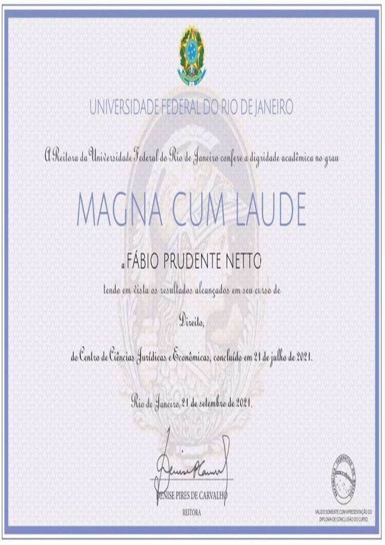 Buy college degree from the Universidade Federal do Rio de Janeiro