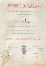 Buy college degree from the Université de Lausanne