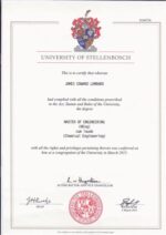 Buy college degree from the Universiteit Stellenbosch