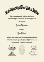 Buy college degree from The University at Buffalo, State University of New York
