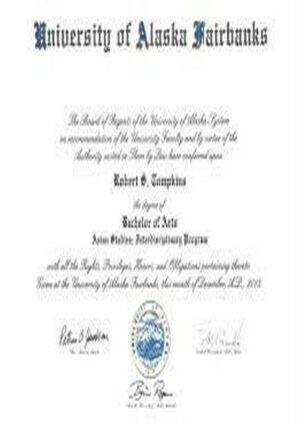 Buy college degree from The University of Alaska Fairbanks