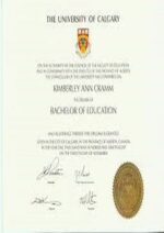 Buy college degree from The University of Calgary