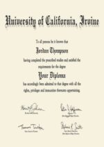 Buy college degree from The University of California, Irvine