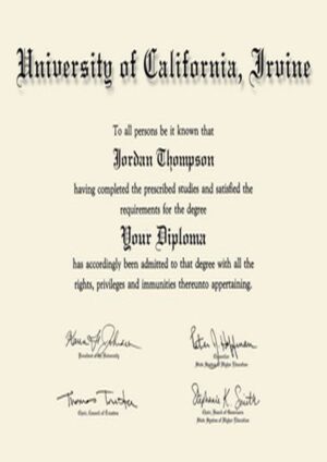 Buy college degree from The University of California, Irvine